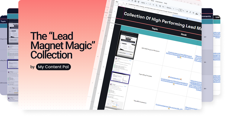 the lead magnet magic collection graphic